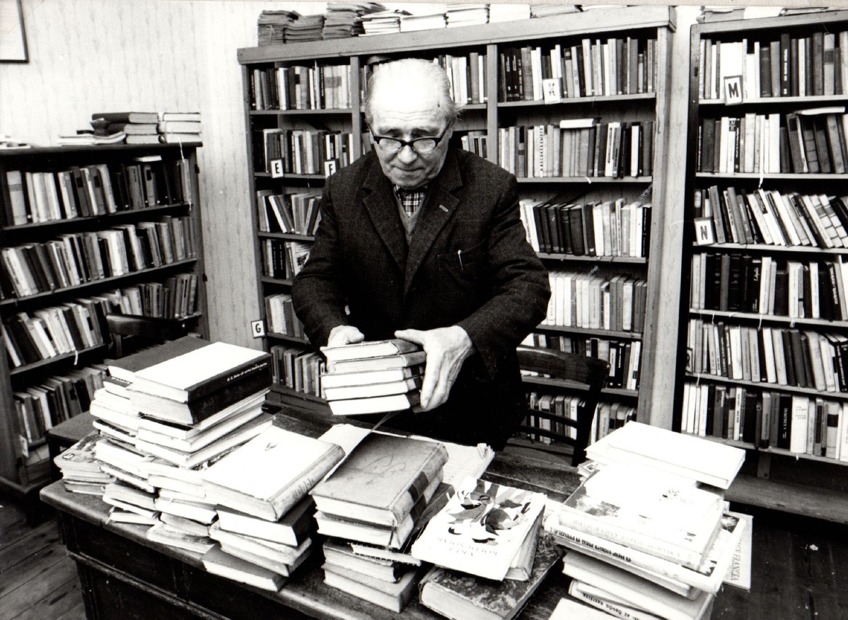 Patyi Antal, nyugdíjas tanító, könyvtáros, 1980